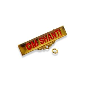 Om Shanti Patti for Badge Brahma Kumaris