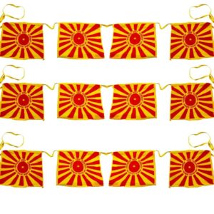 ✨ Shiv Baba Jhandi Mala/String 40Pcs (40 Ft) – Brahma Kumaris